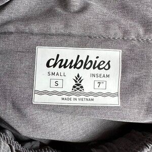 Chubbies Gray Shorts - Size Small - 7inch inseam